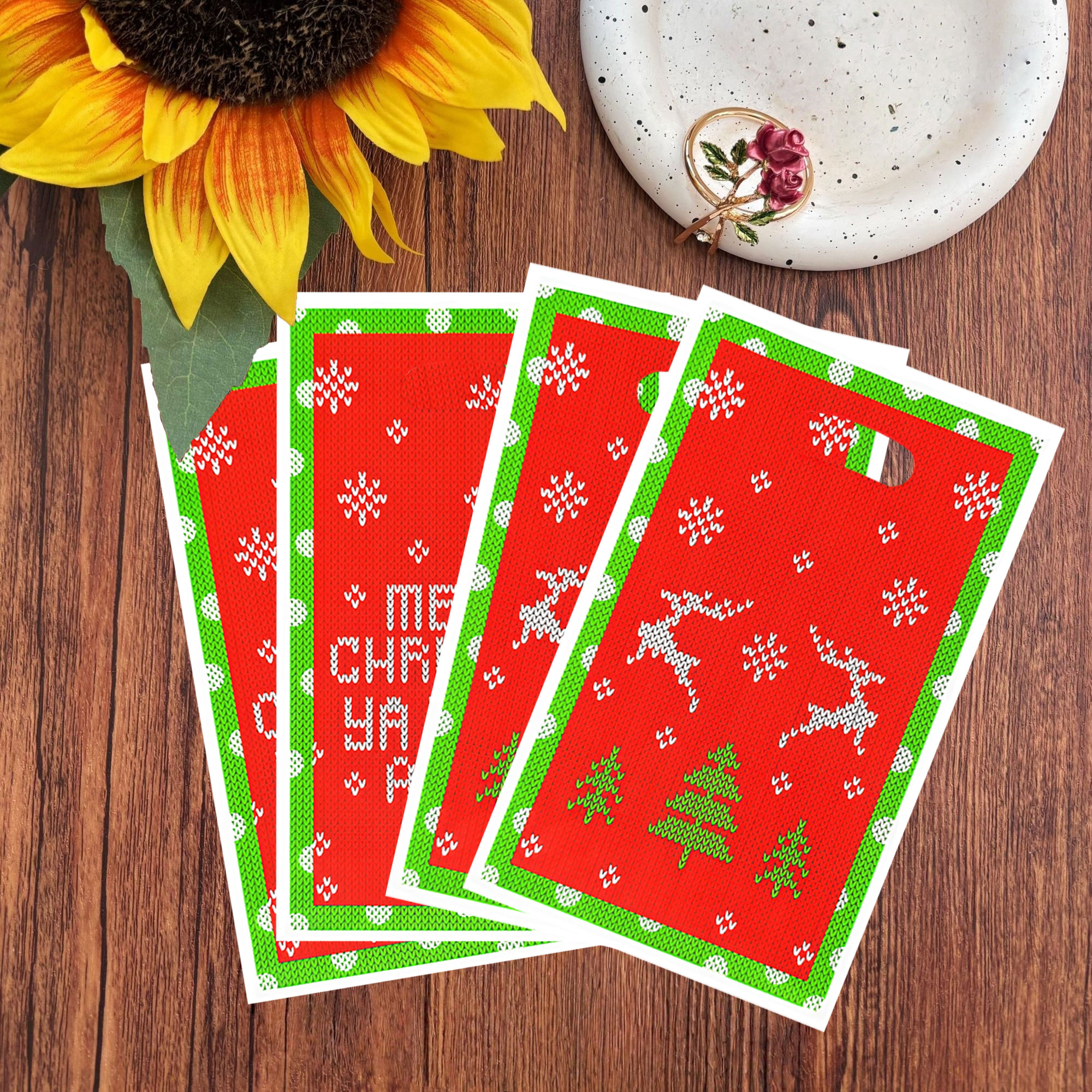 Party Event Supply Store - 20Pcs/40Pcs Party Gift Bags, Christmas Themed