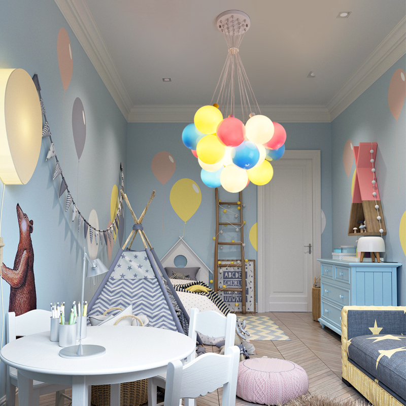 Led Balloon Light - Colorful balloon Chandelier led Ball Bubble