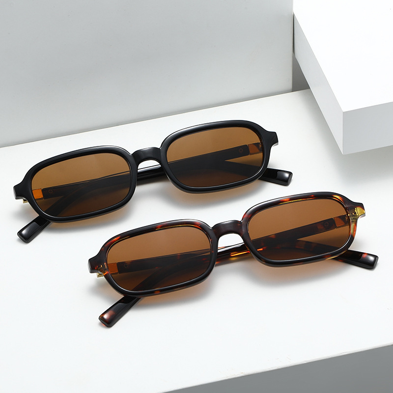Photo Booth Frame - New Small Square Frame Sunglasses Women's