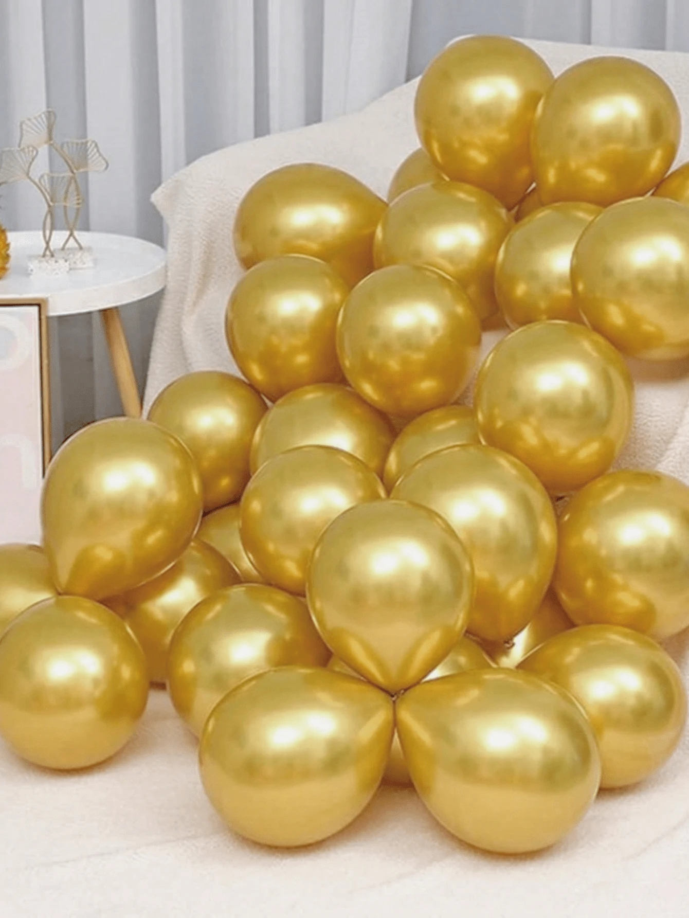 Balloon Arch Kit - 30/50/100pcs,5inch Metallic Gold Balloons,For Balloon Garland