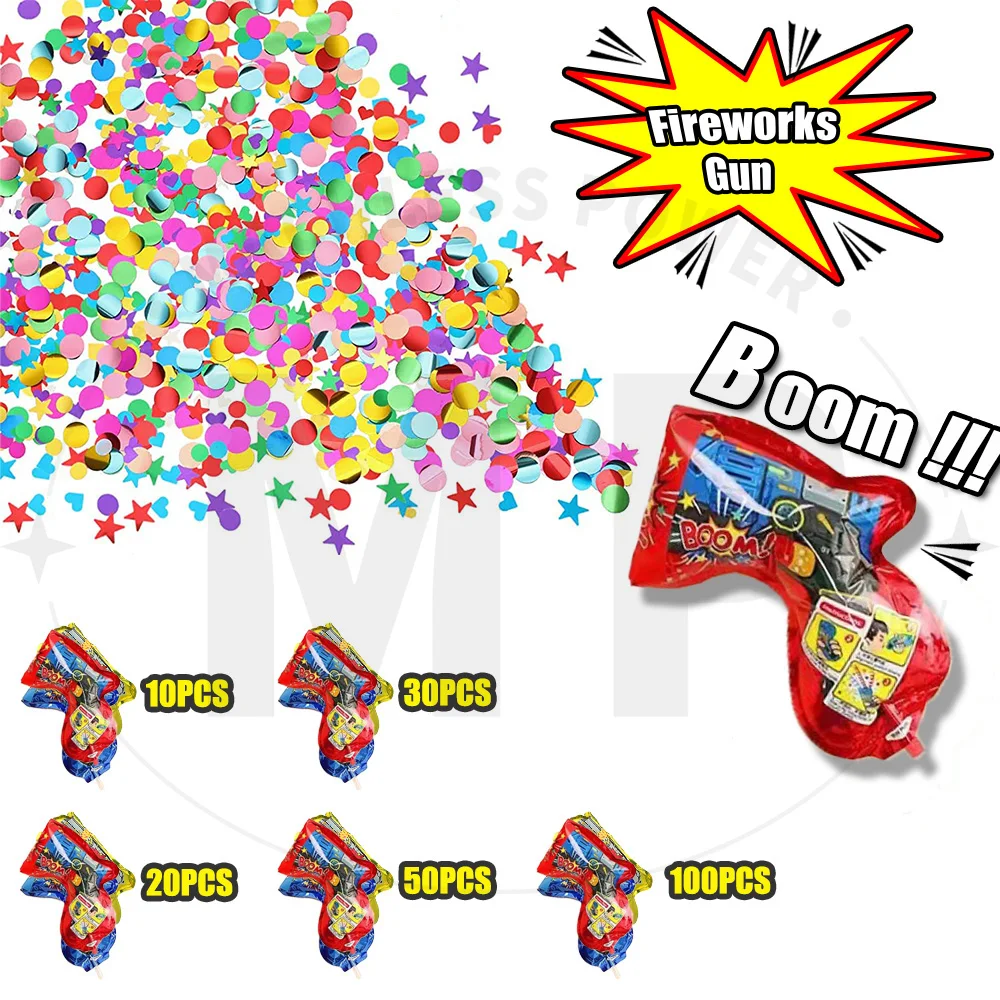 10~100pcs Color Random Streame - Confetti Cannon Tube reseña y precio