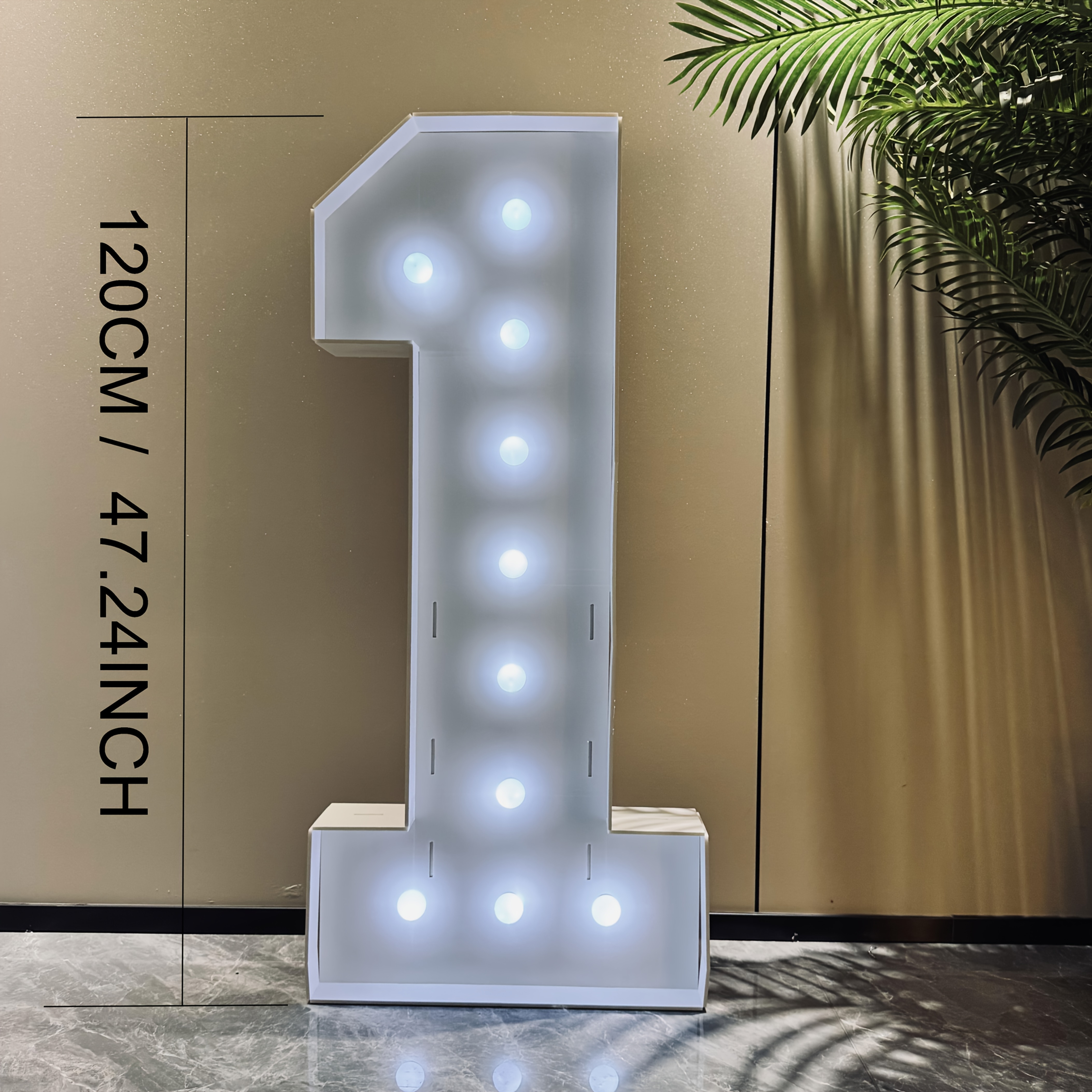 4-Foot Self-Illuminating LED N - Event & Party Supply reseña y precio