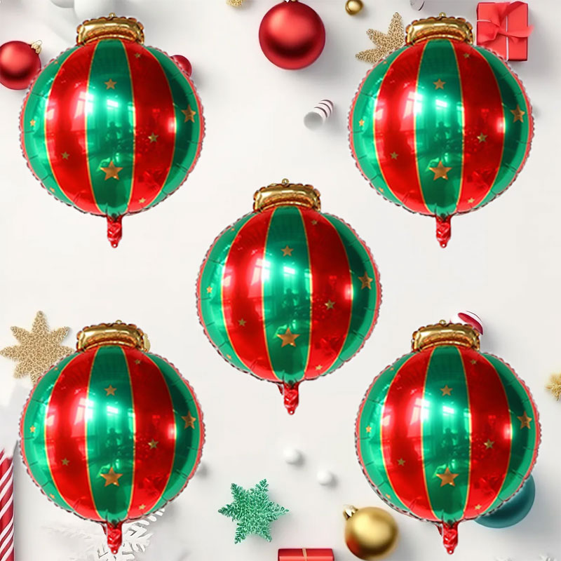 5pcs Red Green Christmas Ball  - Party Event Supply Store reseña y precio