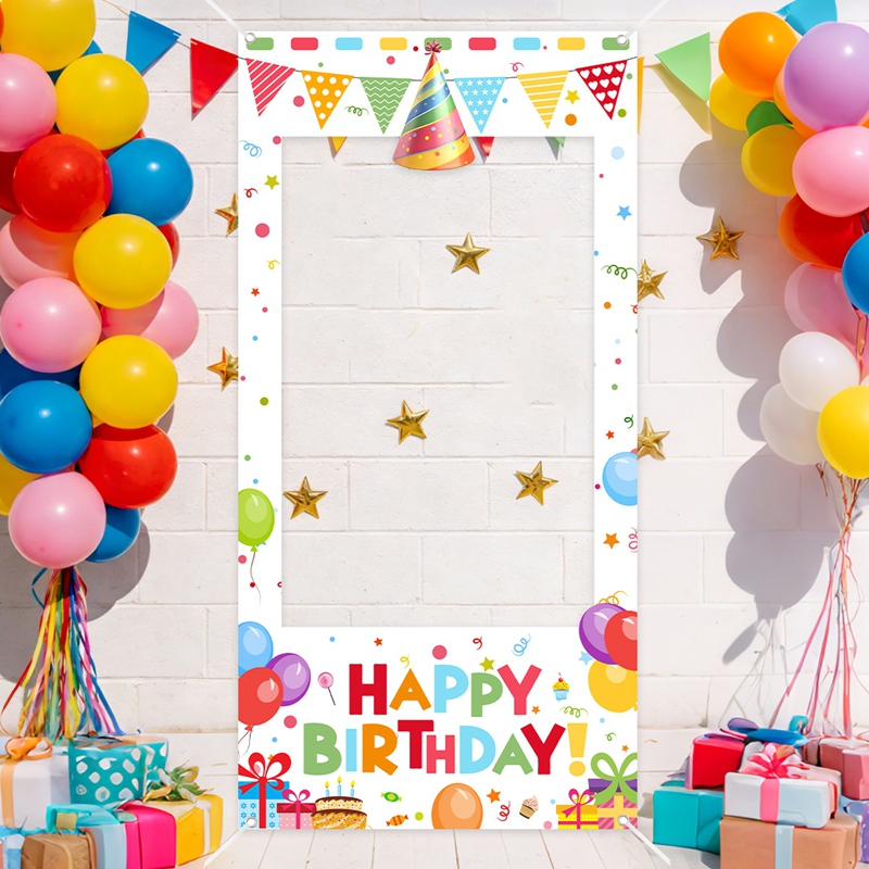 Birthday Party Photo Booth Fra - Photo Booth Frame reseña y precio