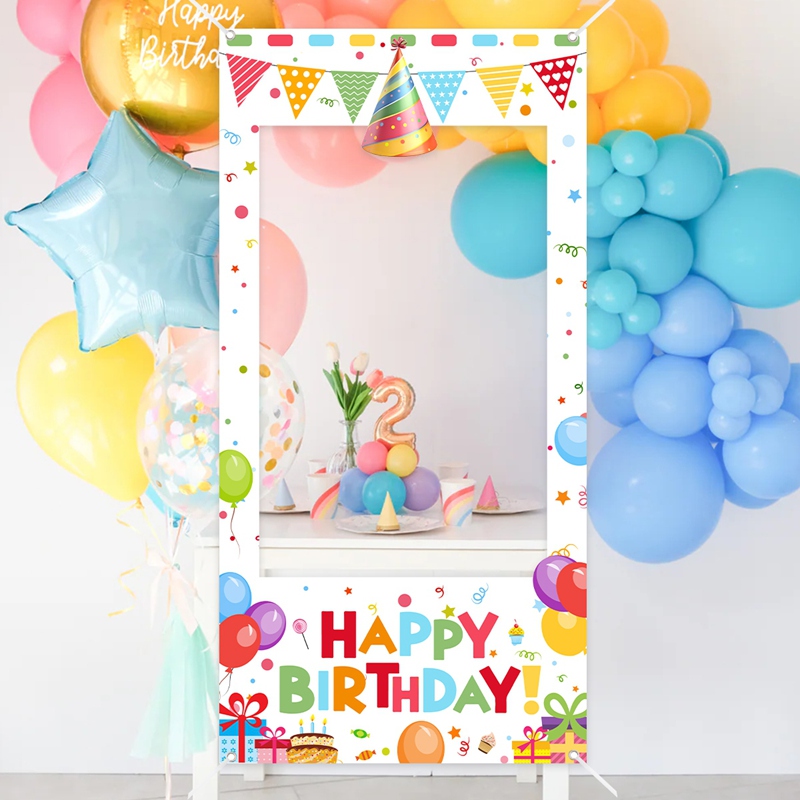 Birthday Party Photo Booth Fra - Photo Booth Frame reseña y precio