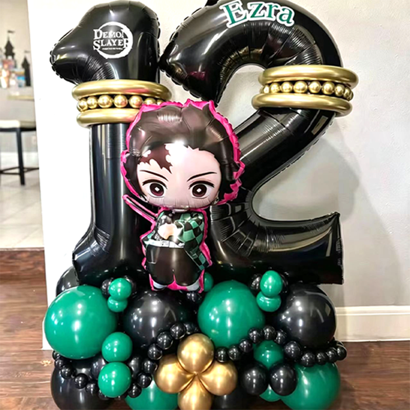 Premium Demon Slayer Theme Bal - Balloon Arch Kit reseña y precio