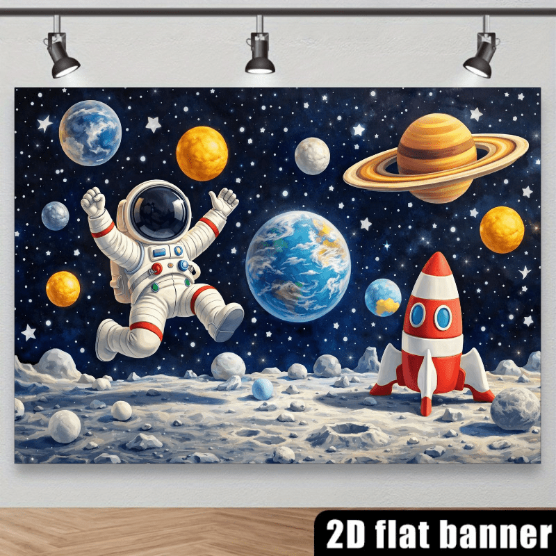 Rocket launches 2D flat wall f - Event Launch Party reseña y precio