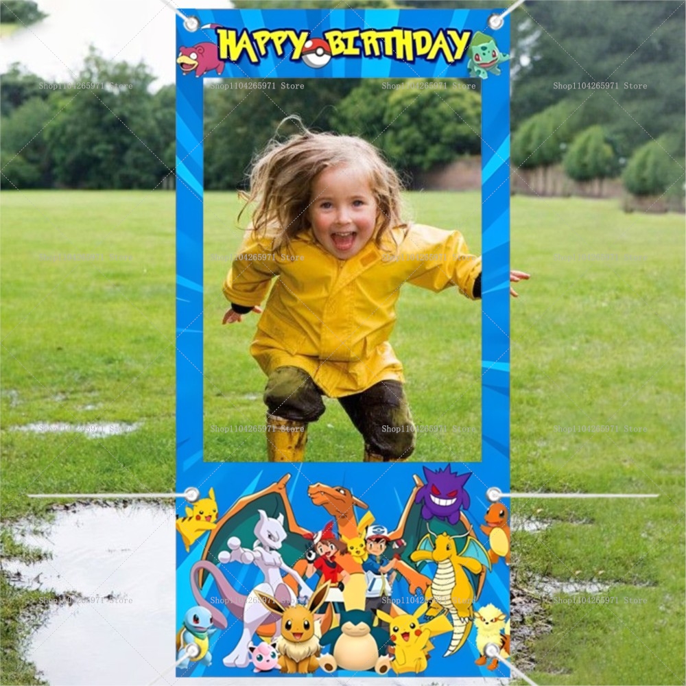 Pokemon Pikachu Photo Booth Fr - Photo Booth Frame reseña y precio
