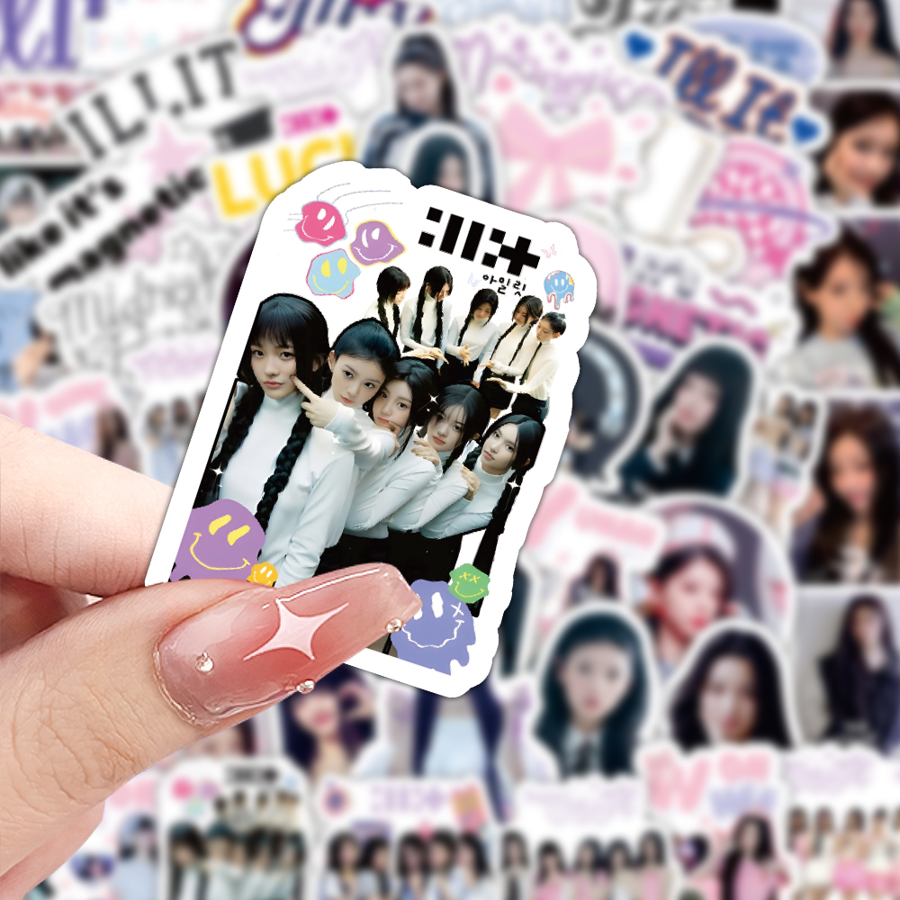 Ilt, Ill, Gllit, Illit Sticker - Event Supplies reseña y precio