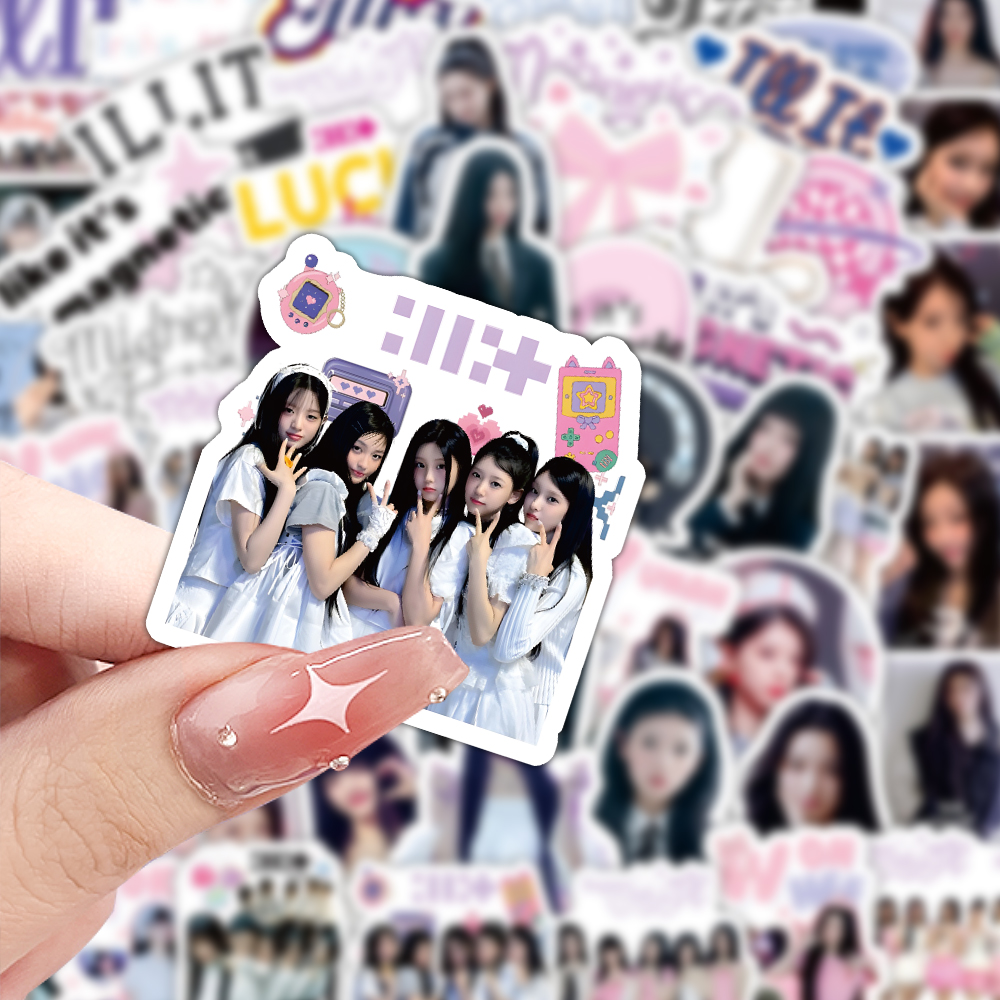 Ilt, Ill, Gllit, Illit Sticker - Event Supplies reseña y precio
