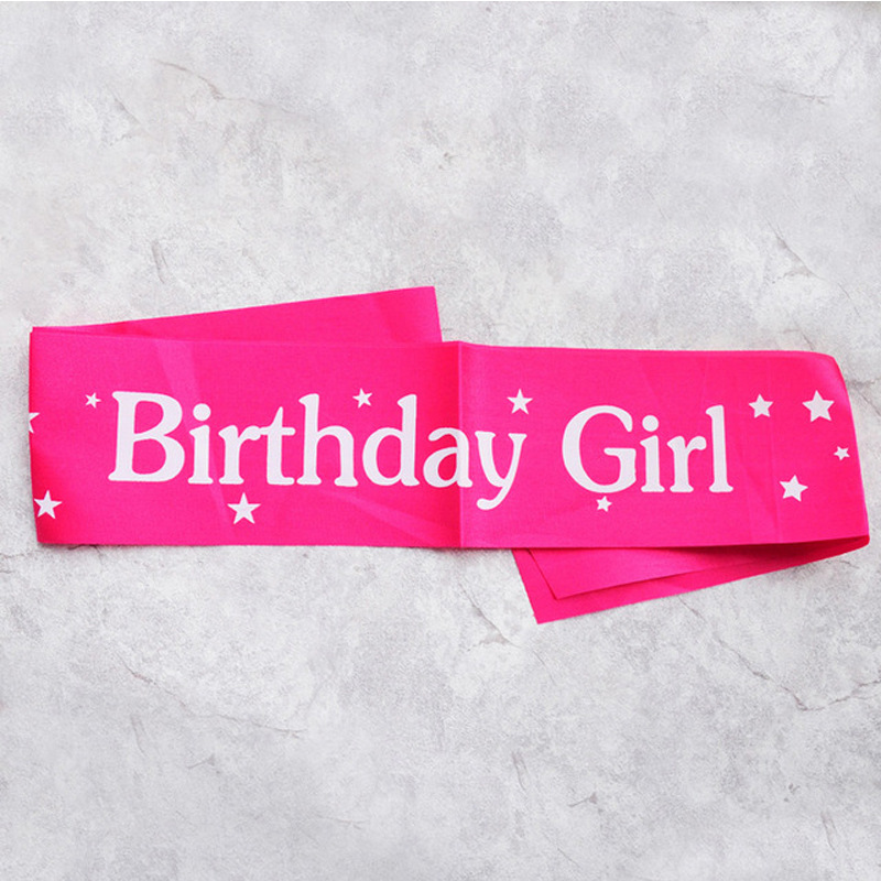 Birthday Girl Ribbons Shoulder - Birthday Sash Glitter reseña y precio