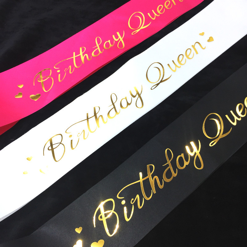 Birthday Girl Ribbons Shoulder - Birthday Sash Glitter reseña y precio