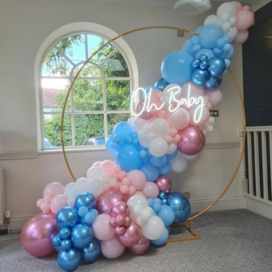 Pink and Blue Balloon Arch Kit - Balloon Arch Kit reseña y precio