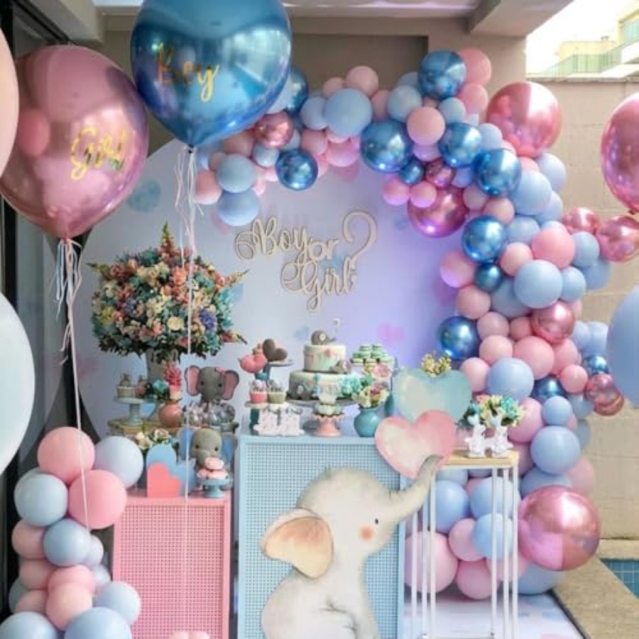 Pink and Blue Balloon Arch Kit - Balloon Arch Kit reseña y precio