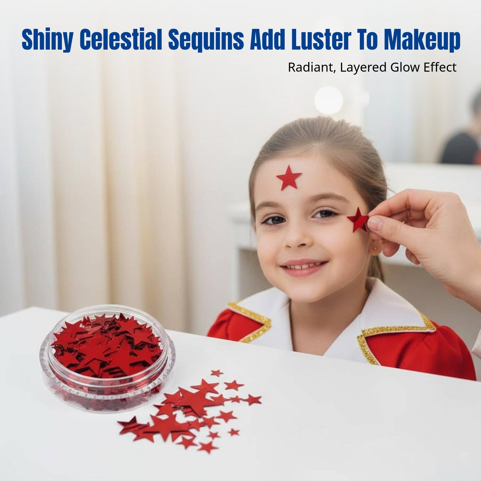 Celestial Sparkle Face Sticker - Event & Party Supply reseña y precio