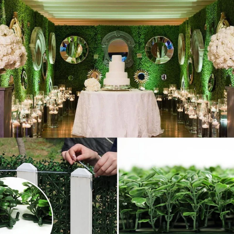 Artificial Plants Grass Wall B - Flower Wall Panel reseña y precio