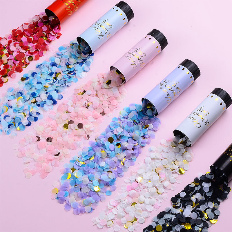 Confetti Cannons Push Pop for  - Confetti Cannon Tube reseña y precio
