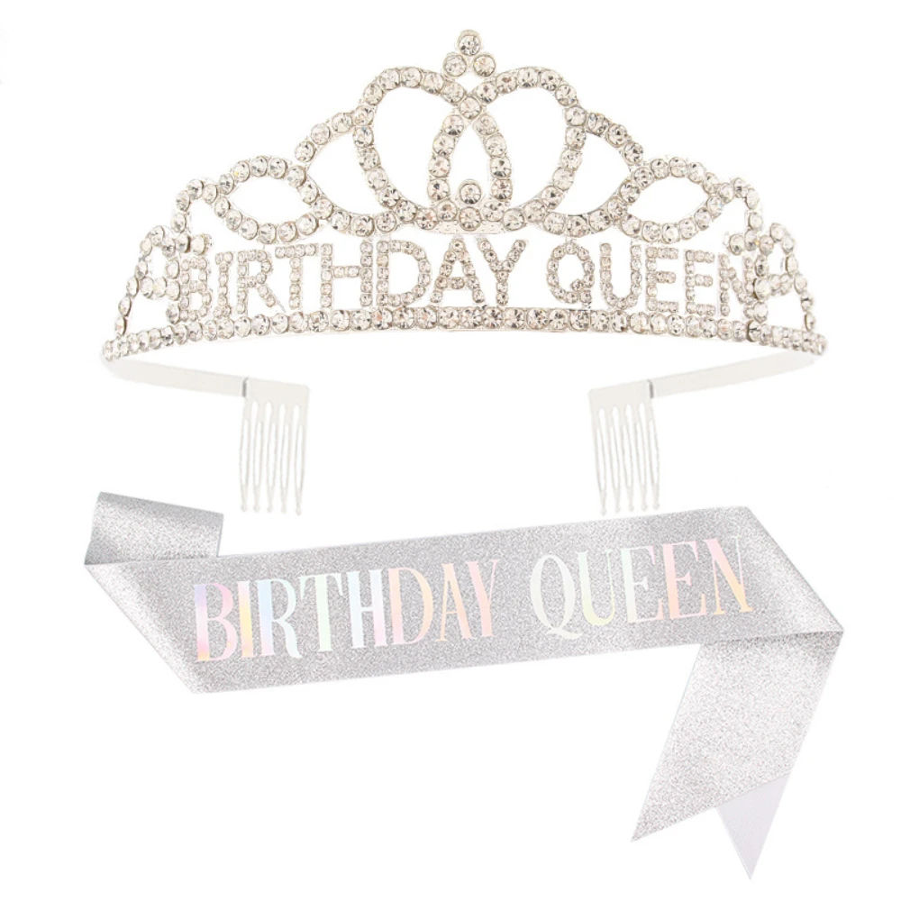 Rose Gold Glitter Birthday Que - Birthday Sash Glitter reseña y precio