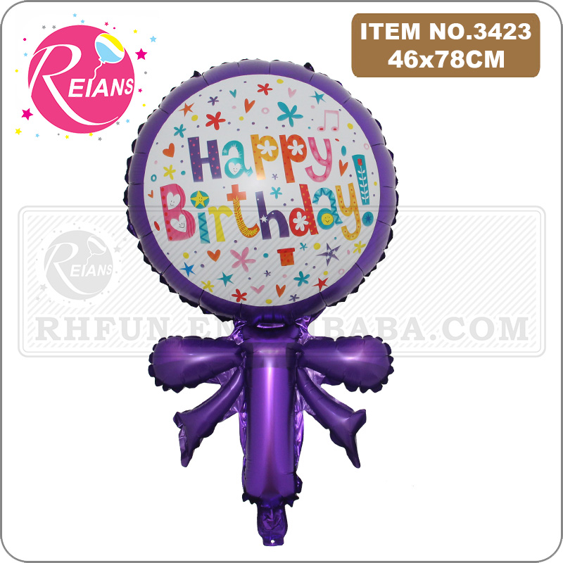 Happy Birthday Bowknot Lollipo - Party Event Supplier reseña y precio
