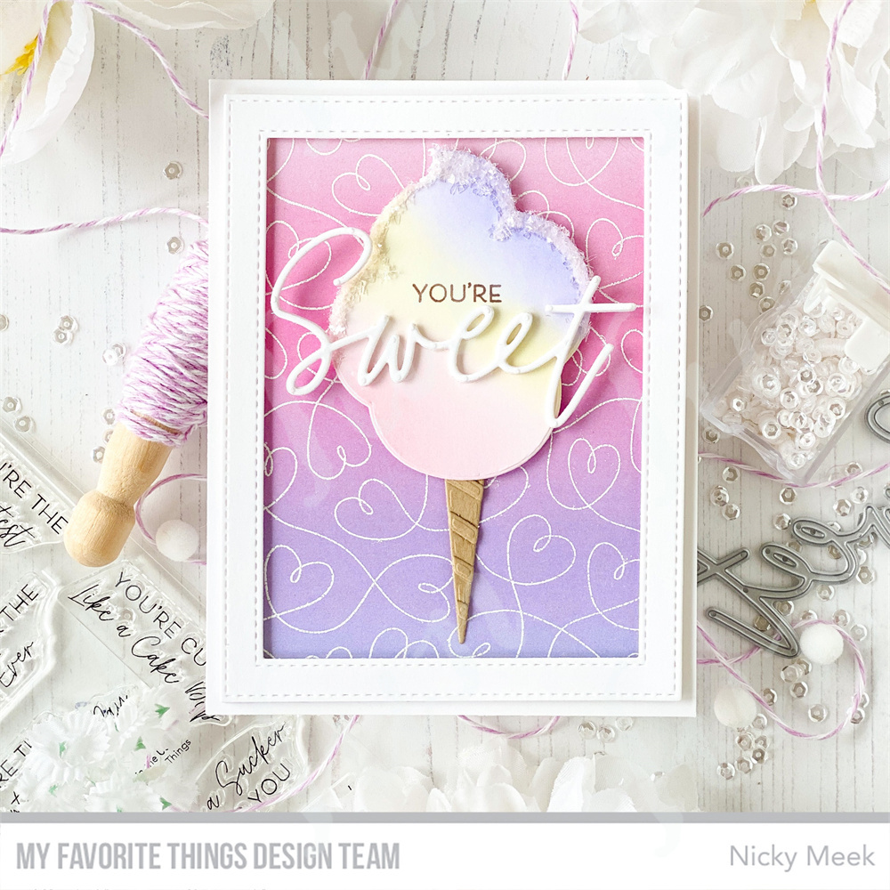 Cotton Candy Cone Die Metal Cu - Cotton Candy Cone reseña y precio