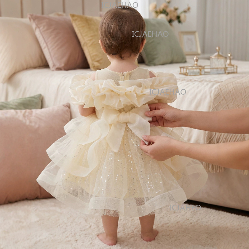 2026 Children Girls Tulle Bead - Glitter Tablecloth reseña y precio