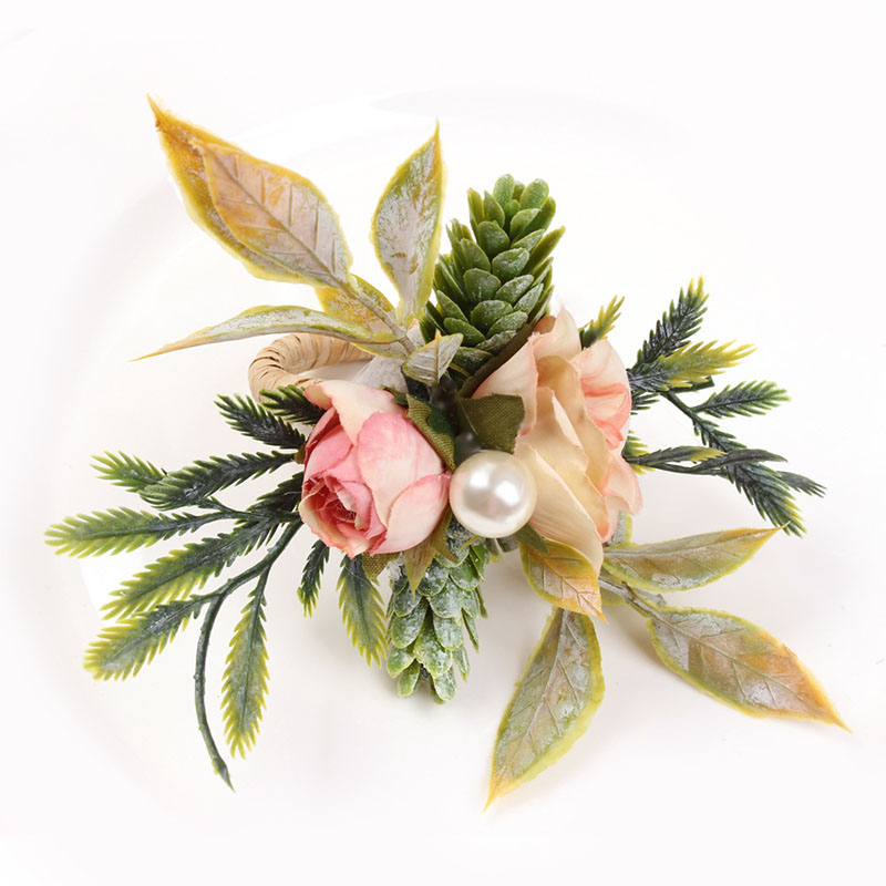 Napkin Rings Holder Rose & Pin - Party Event Supplier reseña y precio