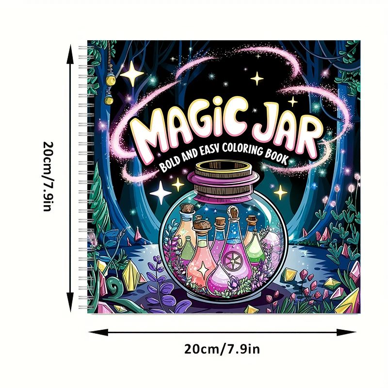 Coloring Book Magic Jar for Ad - Event Supplies reseña y precio