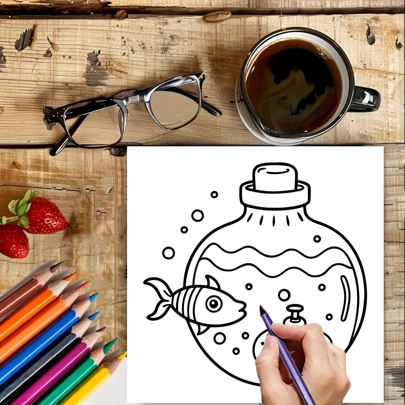 Coloring Book Magic Jar for Ad - Event Supplies reseña y precio