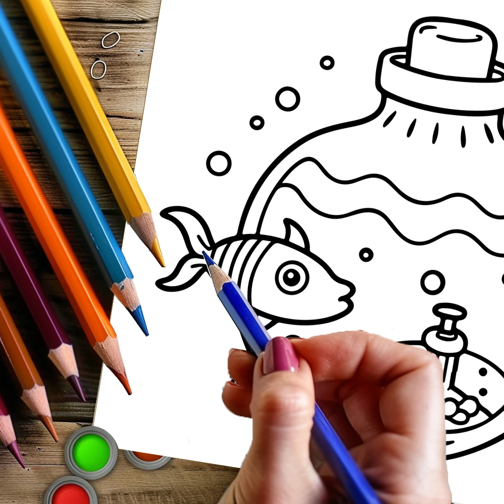 Coloring Book Magic Jar for Ad - Event Supplies reseña y precio