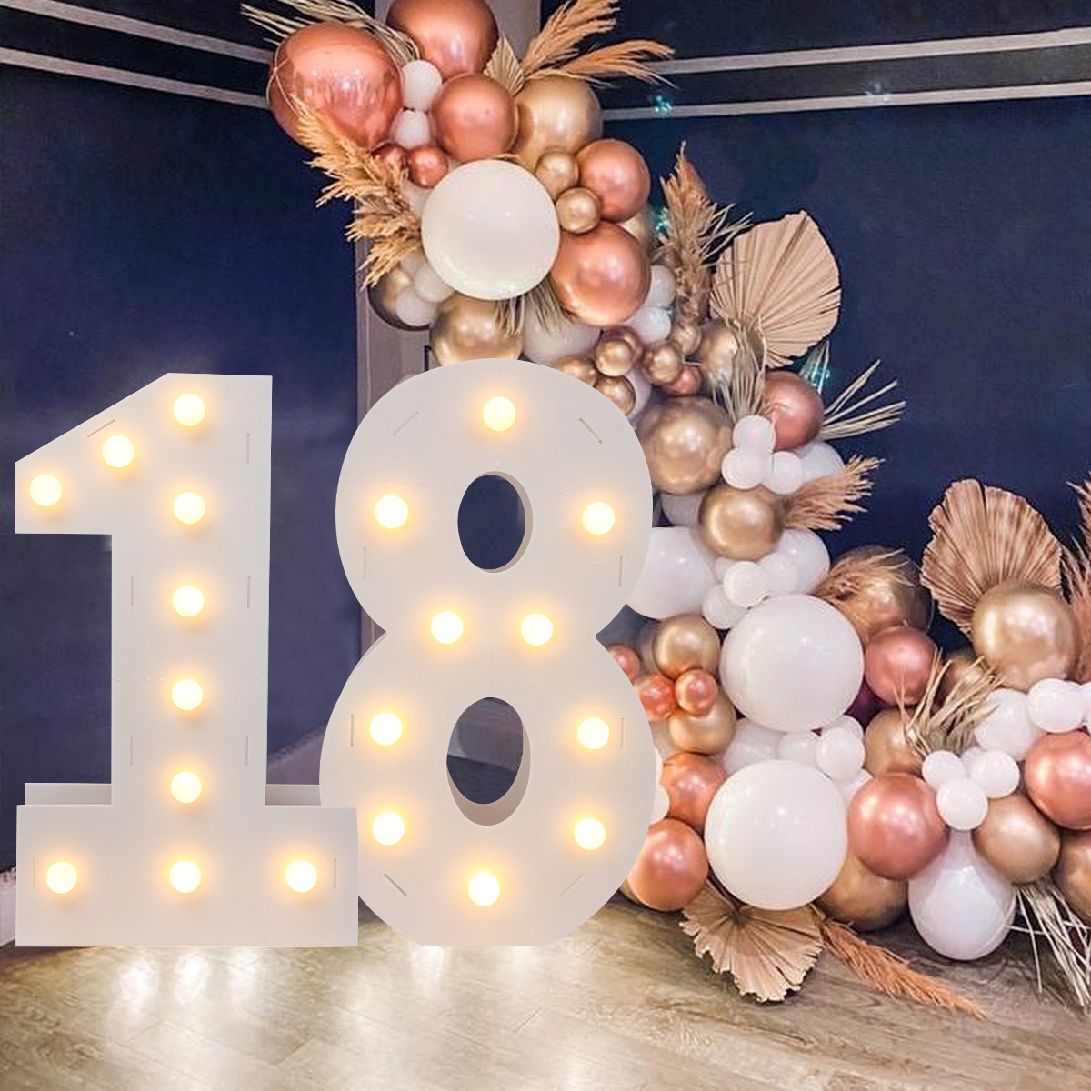91.5CM Giant Number Led Light  - Led Balloon Light reseña y precio