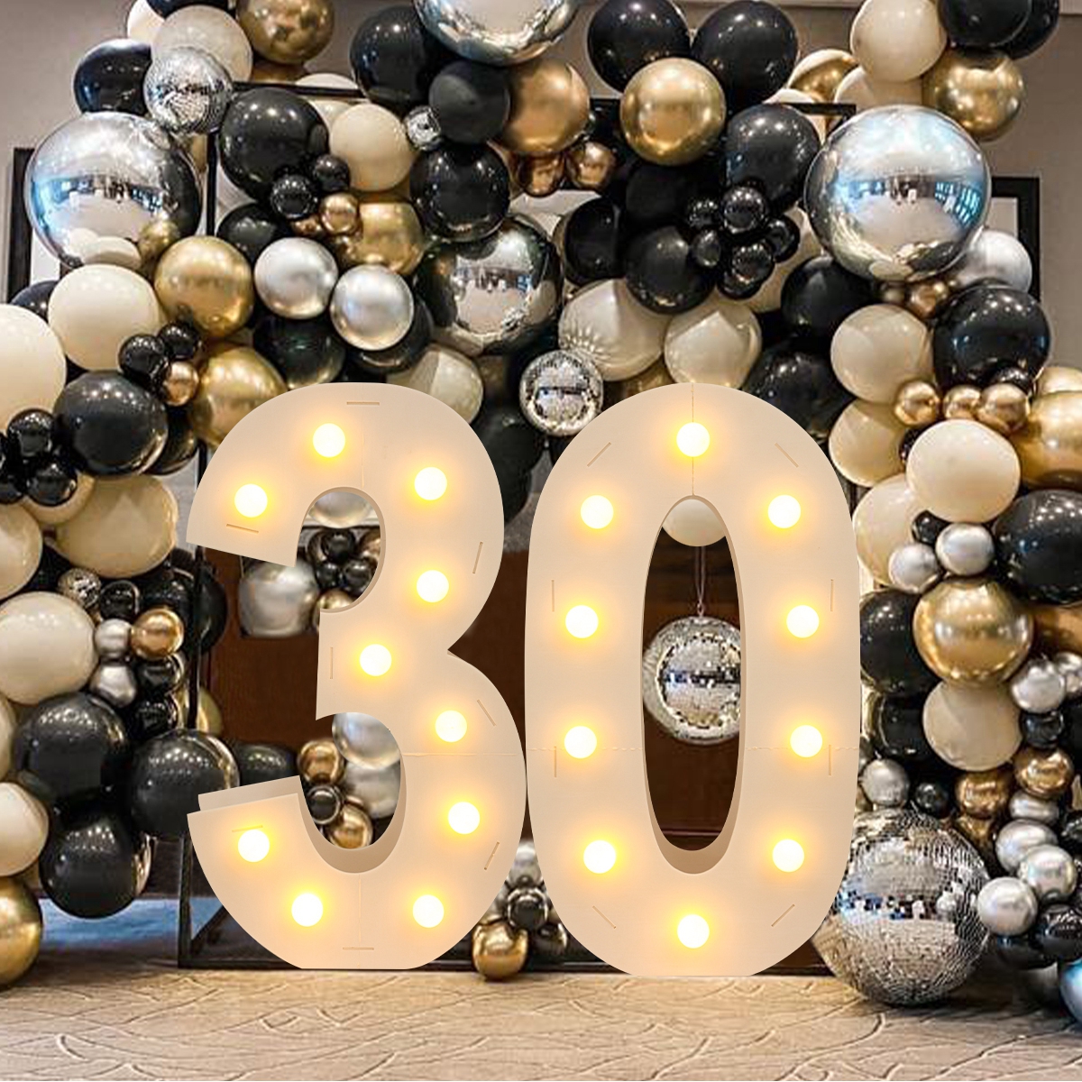 91.5CM Giant Number Led Light  - Led Balloon Light reseña y precio