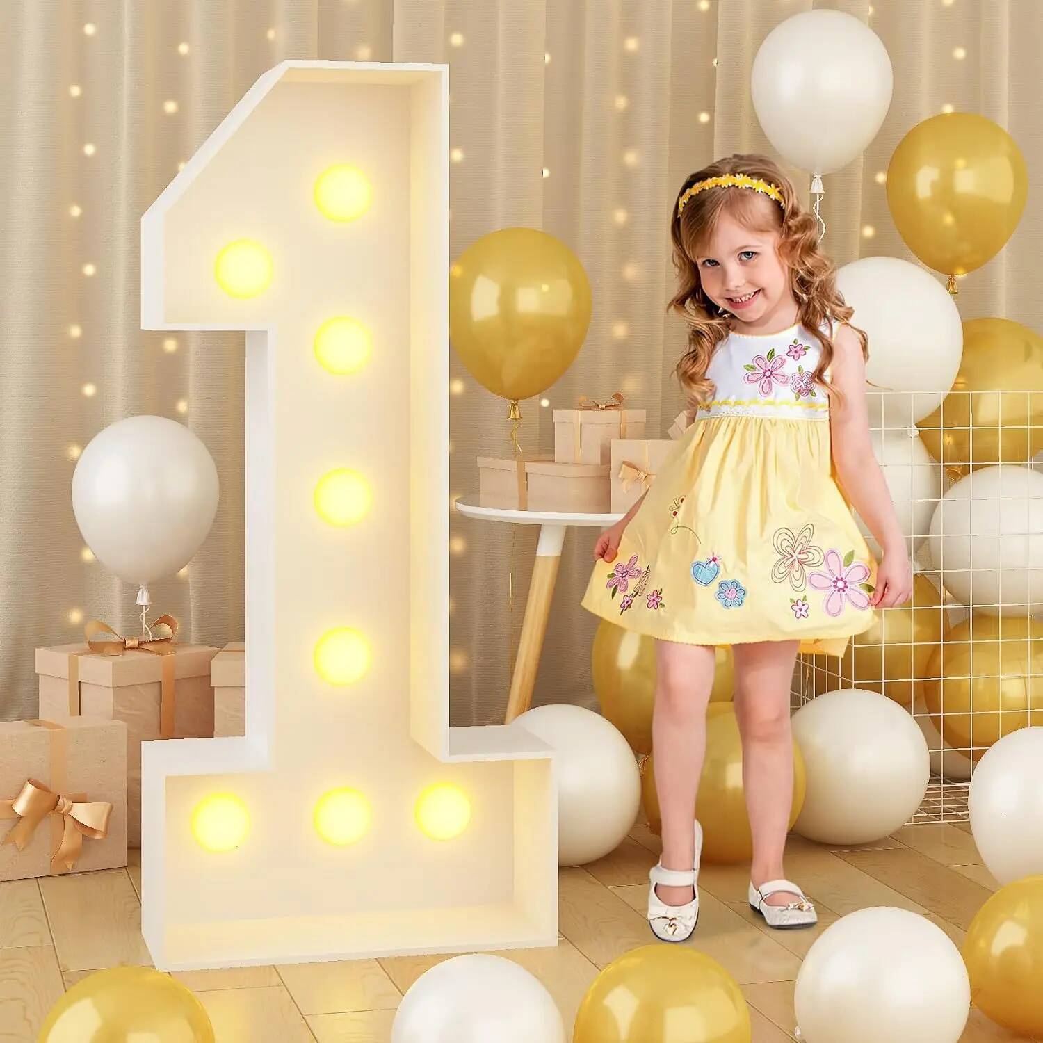 Giant Number Led Light for Kid - Led Balloon Light reseña y precio