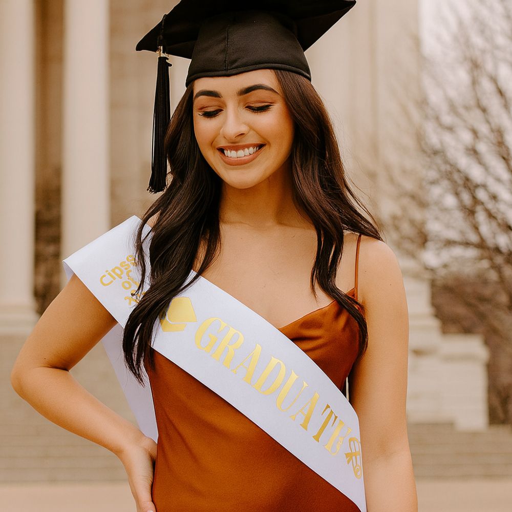 Class of 2026 2026 Graduation  - Birthday Sash Glitter reseña y precio