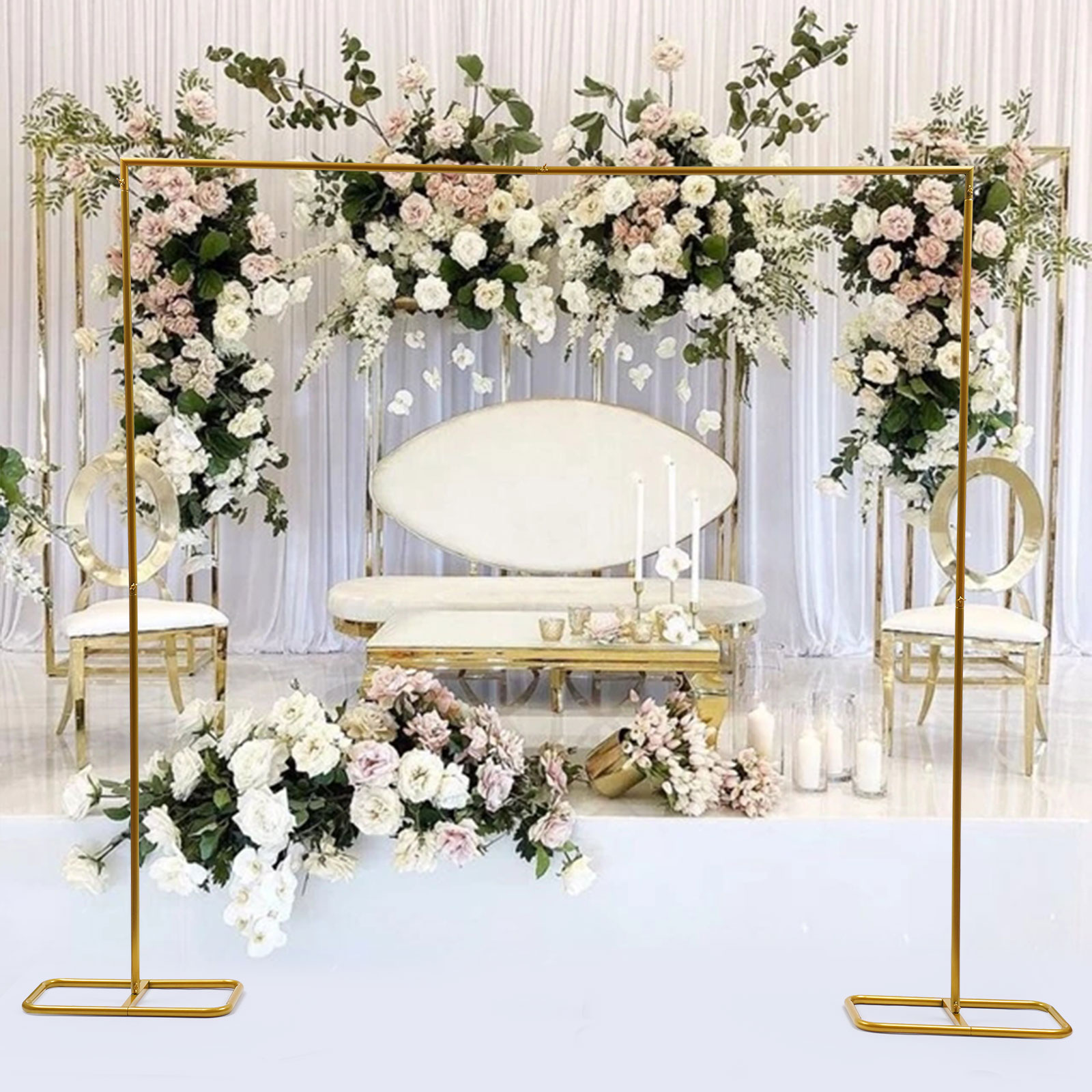 2.1x2m / 79x83inch Gold Weddin - Balloon Arch Kit reseña y precio
