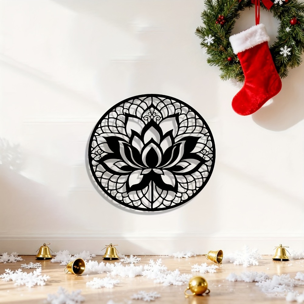 Lumiho Metal Wall Art Lotus Fl - Flower Wall Panel reseña y precio