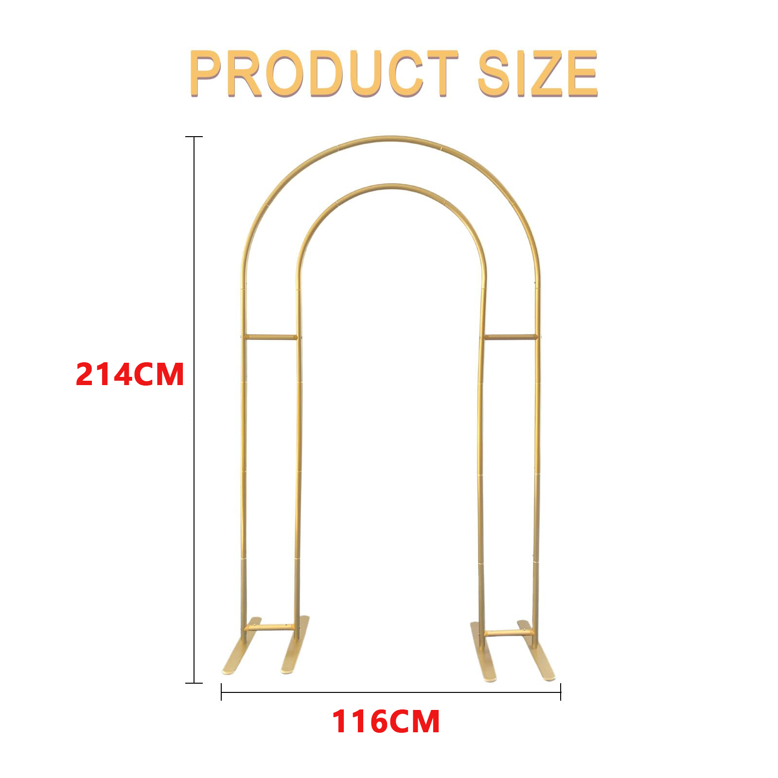 Open Arch Backdrop Stand, Doub - Balloon Arch Kit reseña y precio