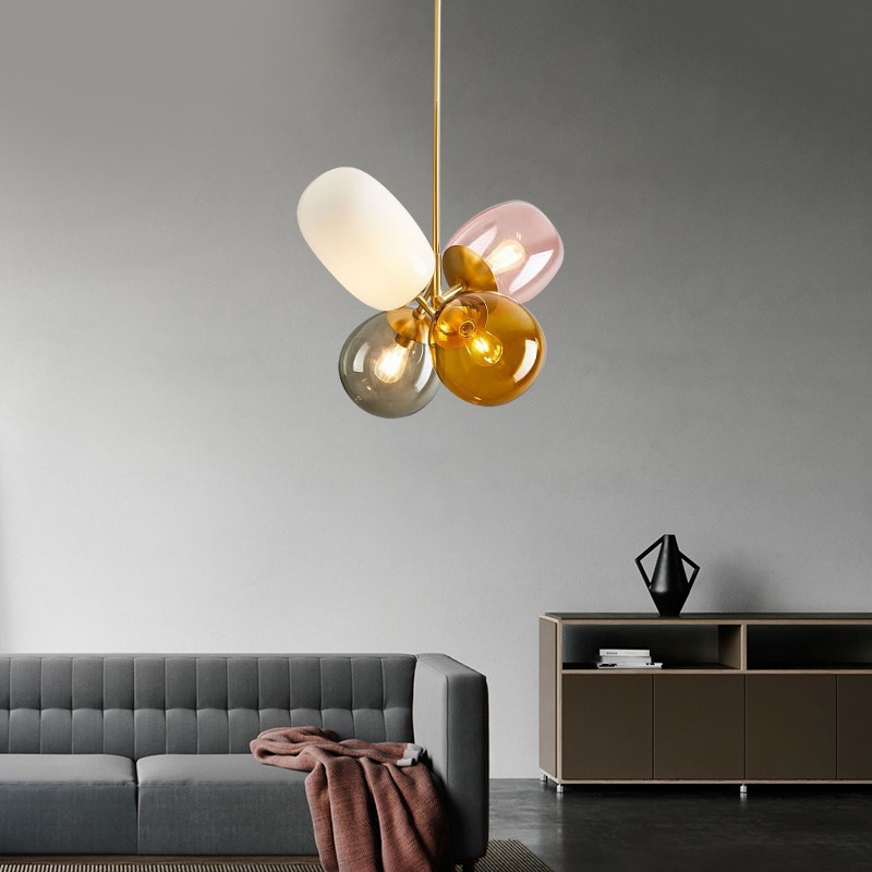 YEBMLP Macaron Glass Pendant L - Led Balloon Light reseña y precio