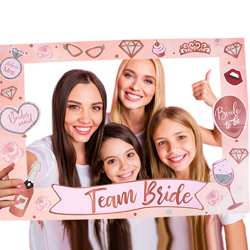 31Pcs Bachelorette Party Rose  - Photo Booth Frame reseña y precio