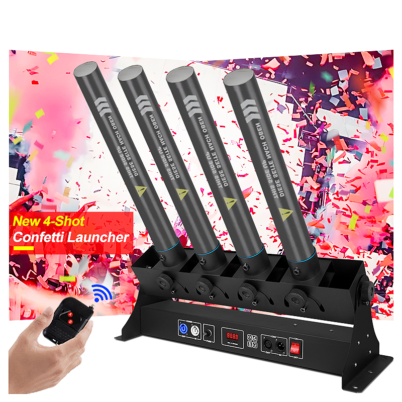 SHTX 4-Tube Confetti Launcher, - Confetti Cannon Tube reseña y precio