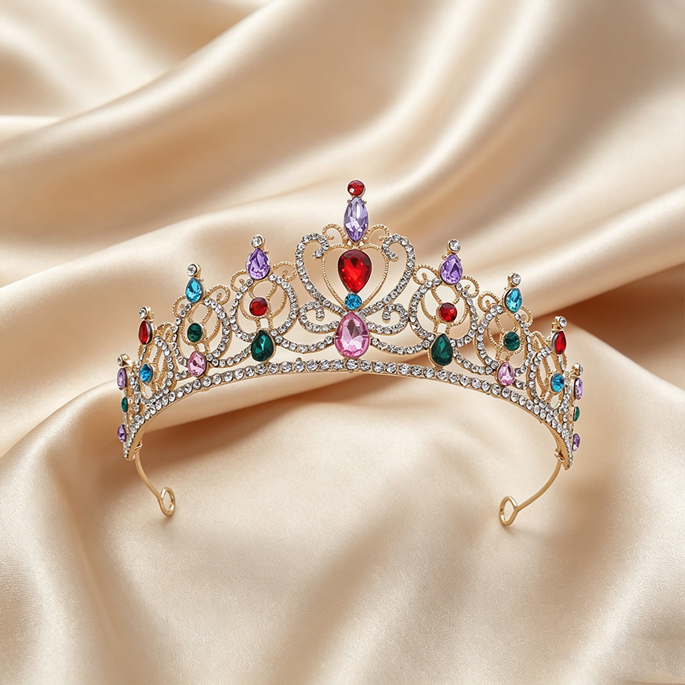 Luxury Vintage Gold Tiara Crow - Event Supplies reseña y precio