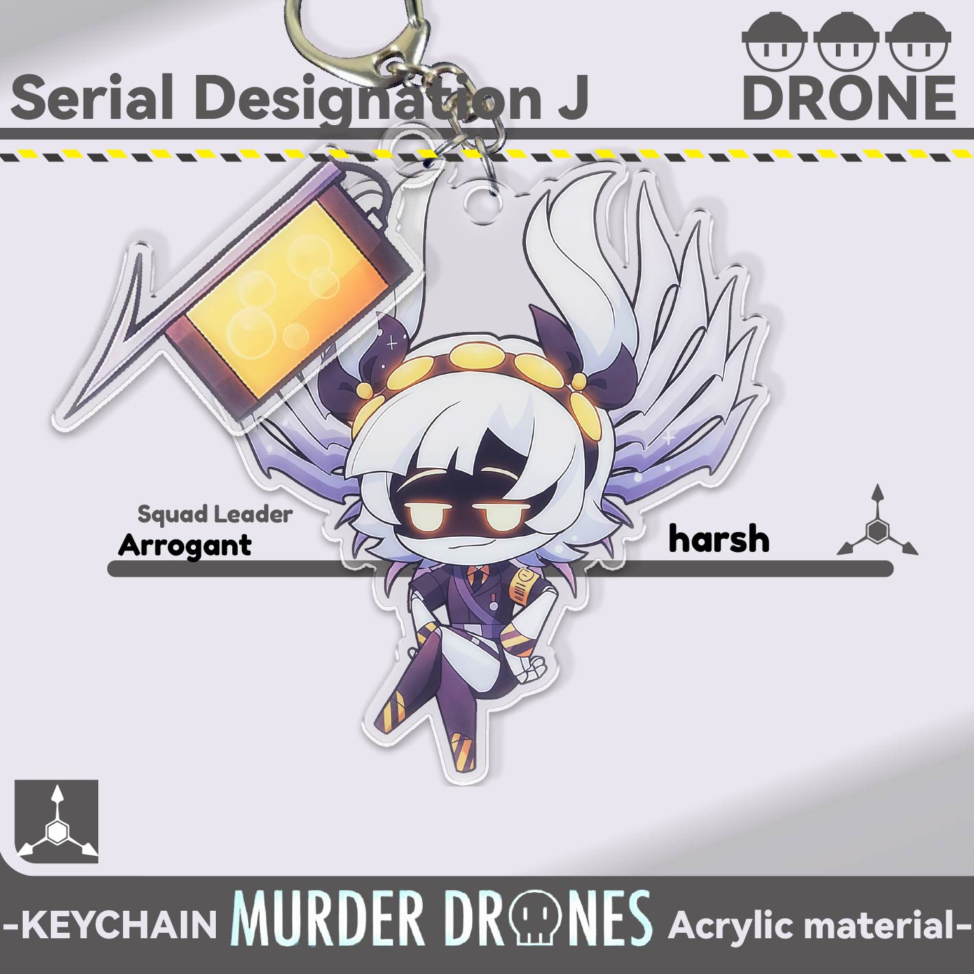 Murder Drones Keychain.,2D Acr - Event Supplies reseña y precio