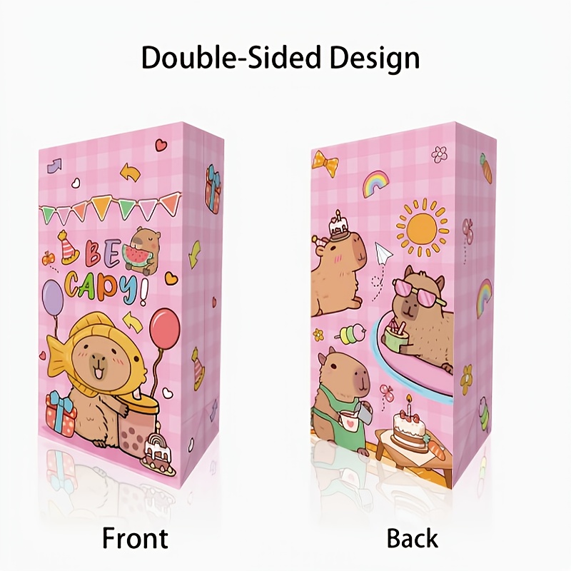 12/24/48pcs Capybara Candy Bag - Event Party Box reseña y precio