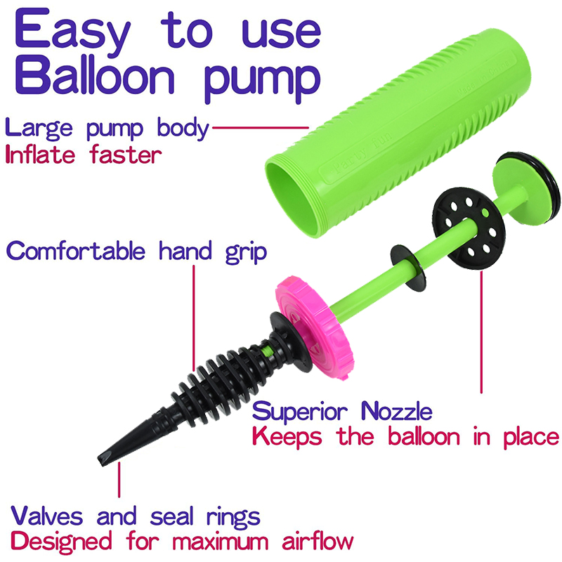 High quality Dual action Ballo - Balloon Pump Hand reseña y precio