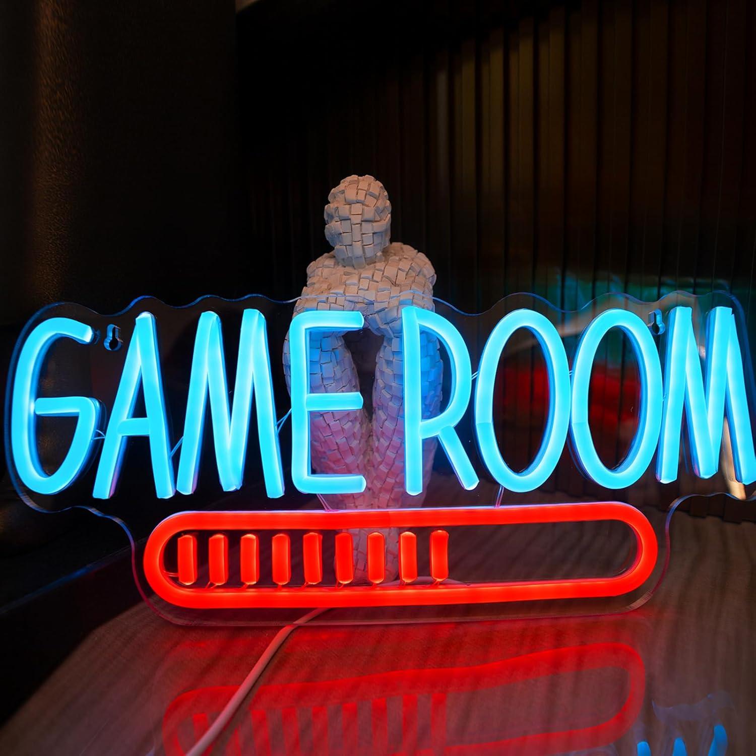 Game Room Neon Sign USB Powere - Event & Party Supply reseña y precio