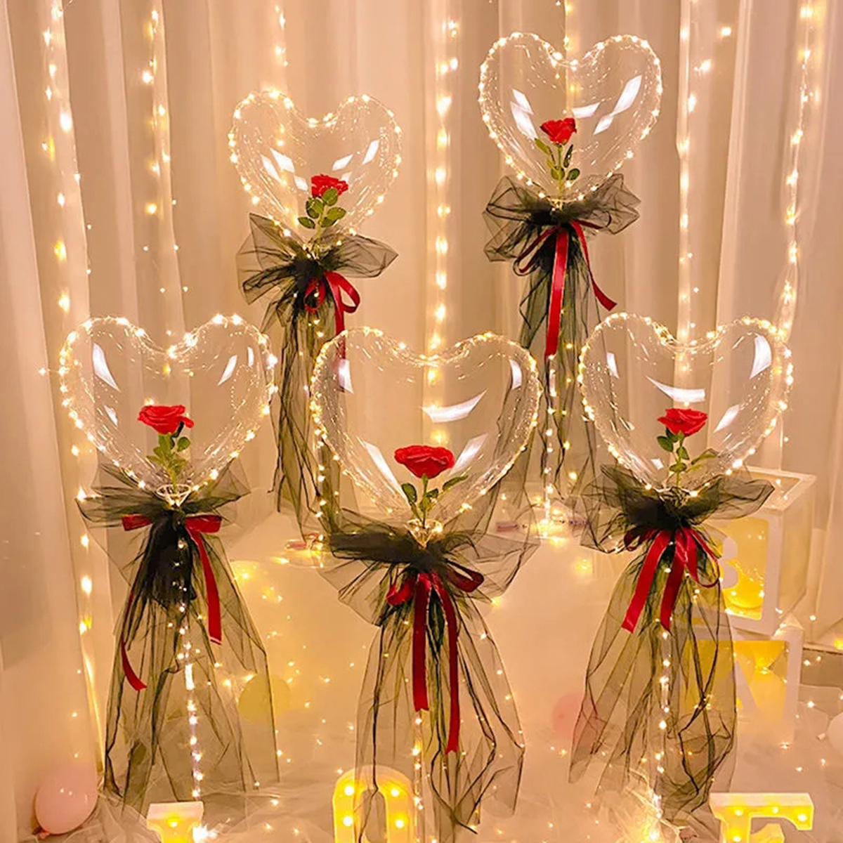 1 Set LED Clear Balloon Transp - Led Balloon Light reseña y precio