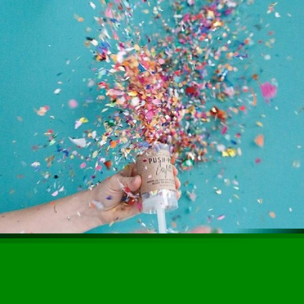 1Pcs Round Push Up Confetti Po - Confetti Cannon Tube reseña y precio