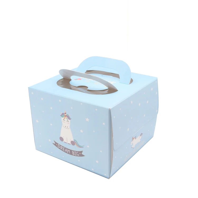 5pcs 8inch cake box with windo - Party Event Supplier reseña y precio