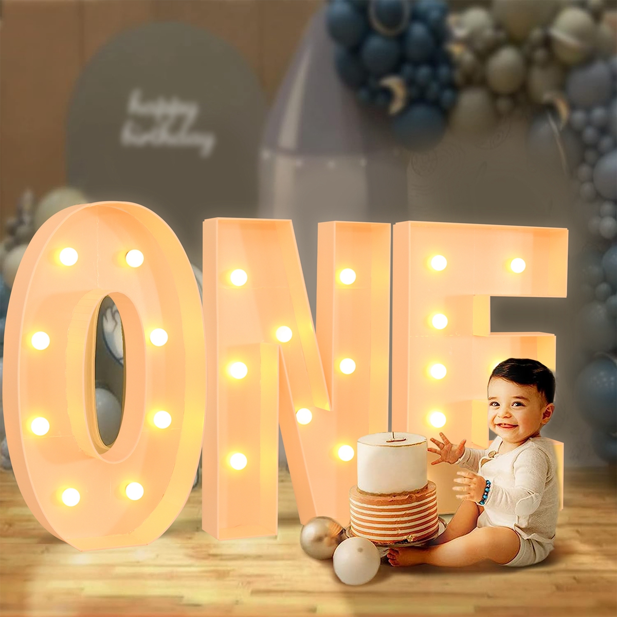91.5CM Giant Letter Led Light  - Led Balloon Light reseña y precio