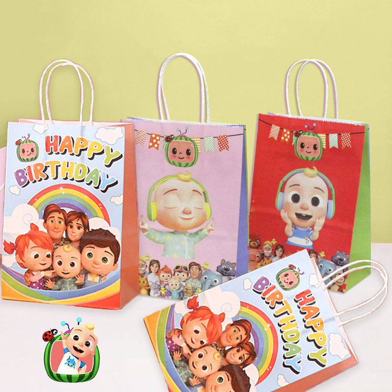 Cocomelons Party Gift Bag Set  - Event Supplies reseña y precio