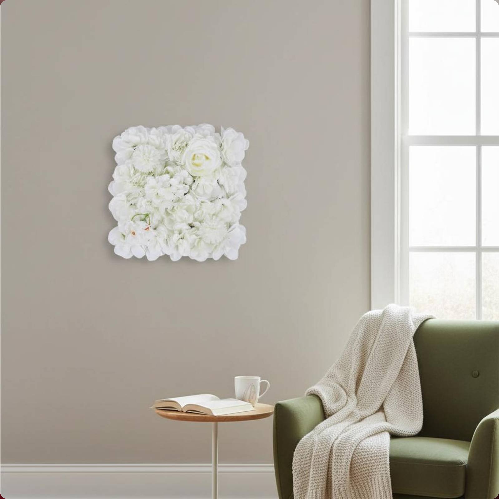 Artificial Blossom Wall Panel  - Flower Wall Panel reseña y precio